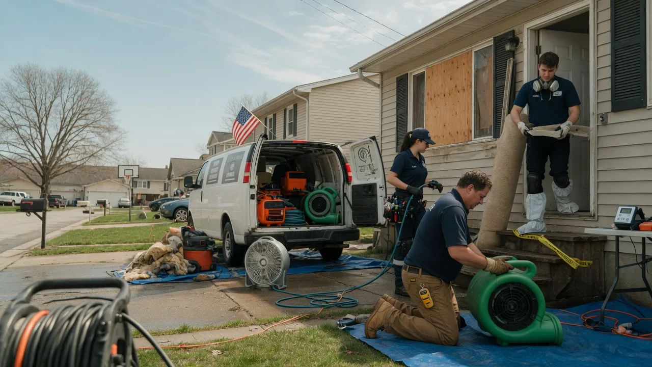 Water Damage Restoration in Tolstoy, SD near me